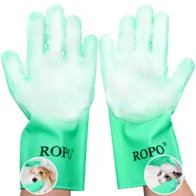 KP-55S9-1VTB ROPO Silicone Gloves Pet Functional Hair Sheddi