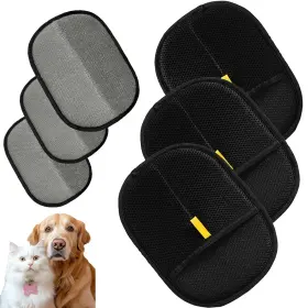 QM-25007 RORODOG Pet Hair Removal Gloves Remove Dog Cat Fur