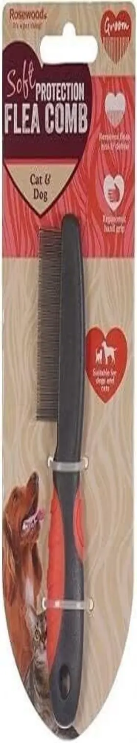 025659075051 ROSEWOOD Flea Comb Dogs Cats