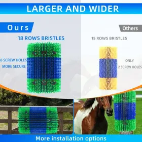 729162986730 ROUISXUE Livestock Scratching Brush Horse Goat #3