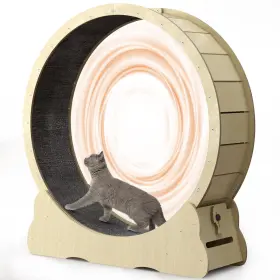 WHEEL3403 ROVIBEK Cat Exercise Wheel Running Treadmill Pet