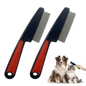 744759422996 ROWPOZ Flea Comb Dogs Cats Multifunctional Pet