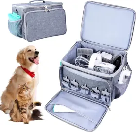 313103028049 RSOBL Storage Bag Dog Vacuum Brush Pet Organizer