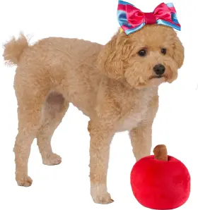 195884047897 RUBIES Disney Princess Snow Pet Bow Toy