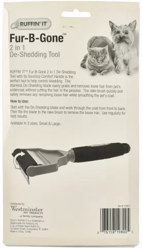 19800 RUFFIN IT Fur Gone Shedding Tool #2