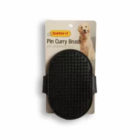 7N19781 RUFFIN IT Palm Pin Curry Brush