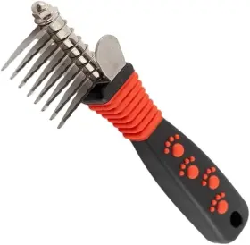 TM31707 RYANS PET SUPPLIES Paw Brothers Dematting Brush Comb