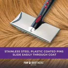 638412311119 RYANS PET SUPPLIES Paw Brothers Flat Slicker #3
