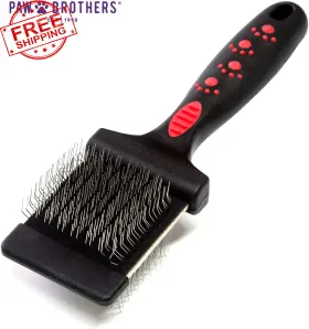 TM31130 RYANS PET SUPPLIES Paw Brothers Double Flex Slicker #2