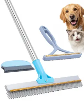 54FTFTADJUSTABLE RZPTL Carpet Rake Pet Hair Removal Handle