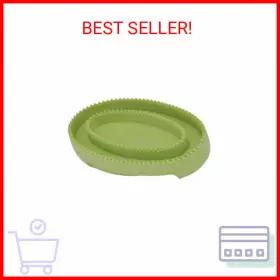 770013 SAFARI PET PRODUCTS Coastal Grip Curry Brush Dog Bath