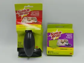 051141255156 SCOTCH-BRITE Upholstery Pet Hair Remover Starter