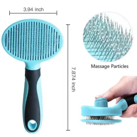 787794948298 SDY IDUSE Cat Brush Dog Tool Removes Loose Unde #2