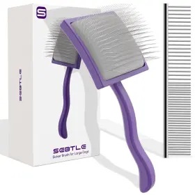975772510498 SEBTLE Dog Slicker Brushprofessional Doodle Pin