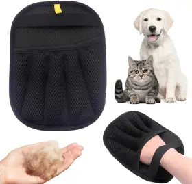 445044294245 SEIVBLE Pet Hair Removal Glove Cats Dogs Remover