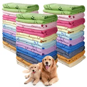 OJY113 SENONAPO Dog Towels Drying Pet Bath Tow