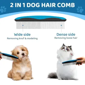 777696913333 SEYAMIO Pet Brushcats Dog Brushblue #3