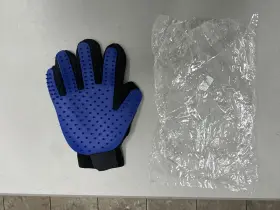 11062 SHATCHI Dog Mitt Glove Brush Fur Hair Remover Massage