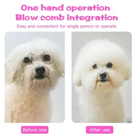 702367231393 SHENKELE Dog Blow Dryer Pet Hair Comb Hom #3