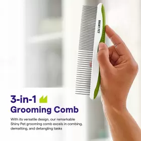 669203987442 SHINY PET Dog Comb Removes Knots Cat Removing #2