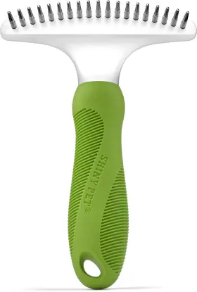 FW86YD8V96 SHINY PET Dematting Comb Dogs Cats Rake Removing