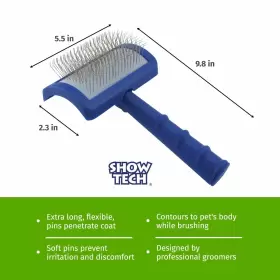 420031919273 DOG Tuffer Slicker Brush Pins Medi #3