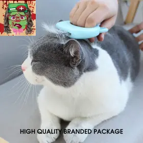 726084908697 SHVK Gentle Cat Comb Massager Pet Hair Remover #3