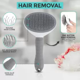 619438016455 SHYNEE Bathing Dog Scrubber Bath Brush Kit #3