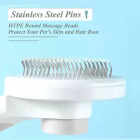 788409525606 SIMPLEDOT Cleaning Slicker Brush Dogs Cats Pet #3