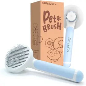 788409525989 SIMPLEDOT Slicker Brush Dogs Cats Cleaning Hair