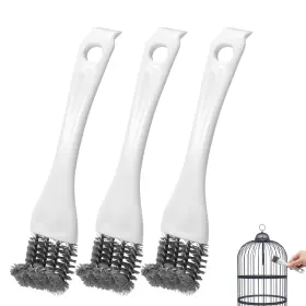 1082801 SINBANA Bird Cage Brush Cleaner Steel Cleaning