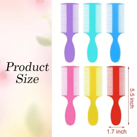 744759732620 SINGHOOW Baby Double Comb Dandruff Lice Pet Flea #2