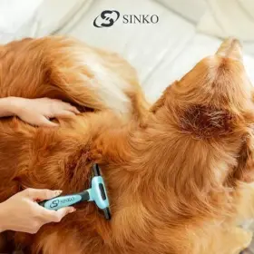 860011049630 SINKO Deshedding Dog Brush #3