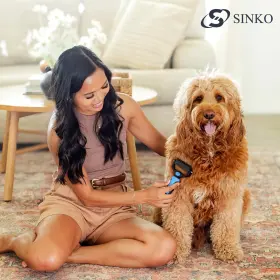 860011049647 SINKO Undercoat Rake Brush Dogs Cats Deshedding #2