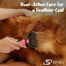860011049685 SINKO Undercoat Rake Brush Dog Shedd #2