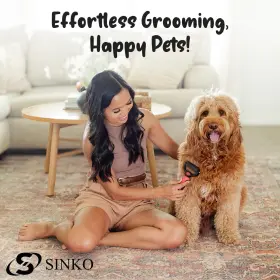 860011049685 SINKO Undercoat Rake Brush Dog Shedd #3