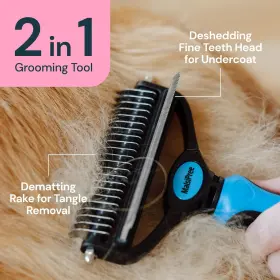 Slicker SIREE LIMITED Malsipree Dog Brush Shedding Deshedding #2