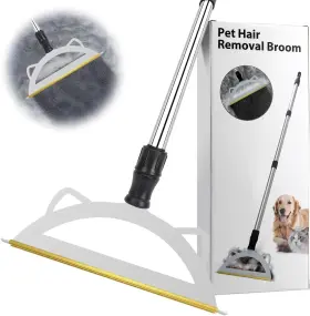 MED1 SKLONEKUN Carpet Rake Pet Hair Removal Handle Advanced
