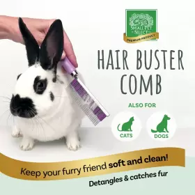 850059056301 SMALL PET SELECT Hair Buster Comb Rabbits Cats #2