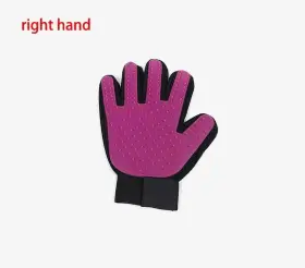 711181077438 SMVP Pet Glove Cat Hair Deshedding Brush Dog