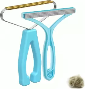 726084115811 SOCCSO Pet Hair Remover Dog Cat Lint Carpet Rake