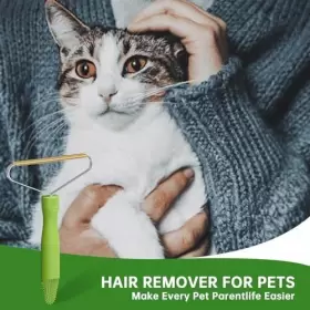 GREEN22-2 SOCCSO Cleaner Pro Pet Hair Remover Cat Fabric #3