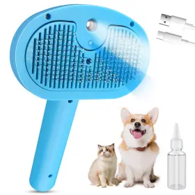 313031080072 SOGUE Pet Steam Brush Cleaning Cat Dog Shedding
