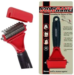 059000929786 SOLOGROOM Solorake Aid Horses Dogs Pets #2