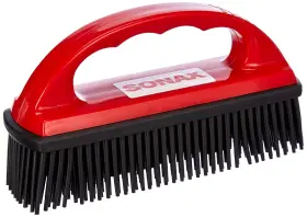 064700491403 SONAX Pet Hair Brush Rubber Bristle Removal Car