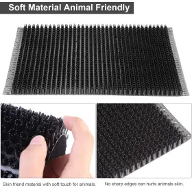 726852912987 SOVIPAL Equine Bovine Massage Brush Touch Itchin #3