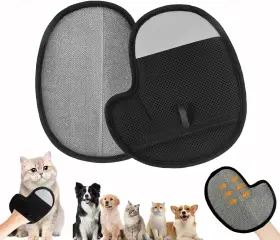 313045939991 SPEDPAI Electrostatic Pet Hair Removal Gloves