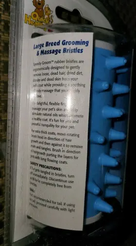 619064100788 SPEEDY GROOM Spinning Brush Breed #3