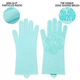 734407894947 SRTOOD Pet Magic Gloves Dog Cat Bathing Shampoo #2