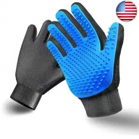 SC13 STARROAD TEAM Pet Glove Hair Remover Brush Gentle Mitt